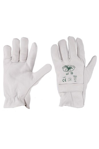 Guantes De Piel Palma Doble Ante Pinchazos 521