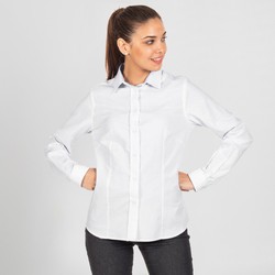 Camisa Mujer M/L Oxford  "Redline"