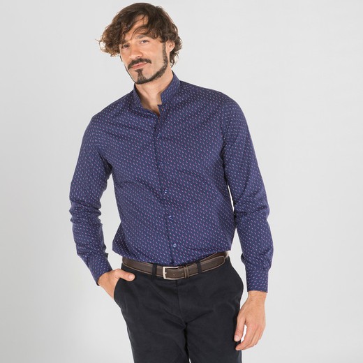 Camisa Hombre Fiore Slim Fit Popelin