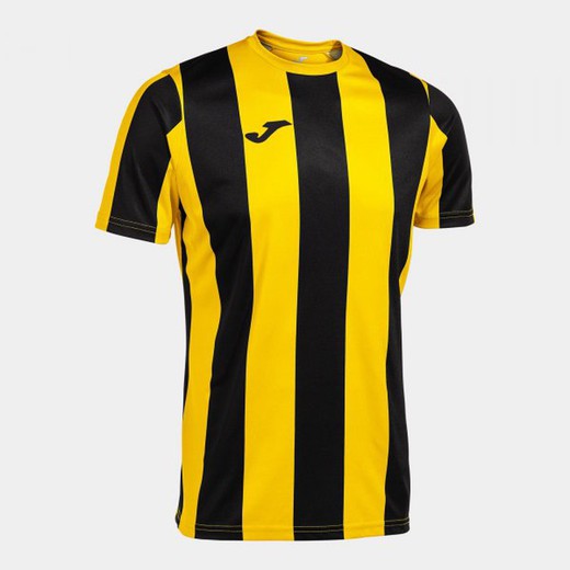Inter Classic Short Sleeve T-Shirt Yellow Black