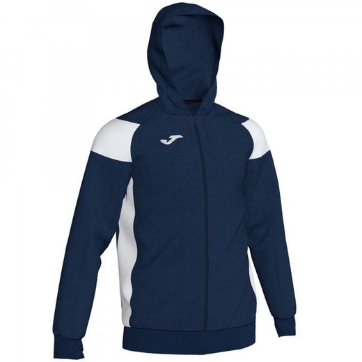 Jacket Hoodie Poly Crew Iii Dark Navy-White