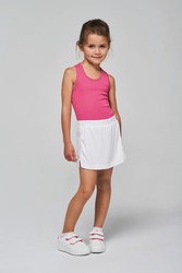 Kids' tennis skirt Black