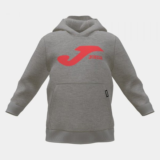 Lion Hoodie Melange Grey