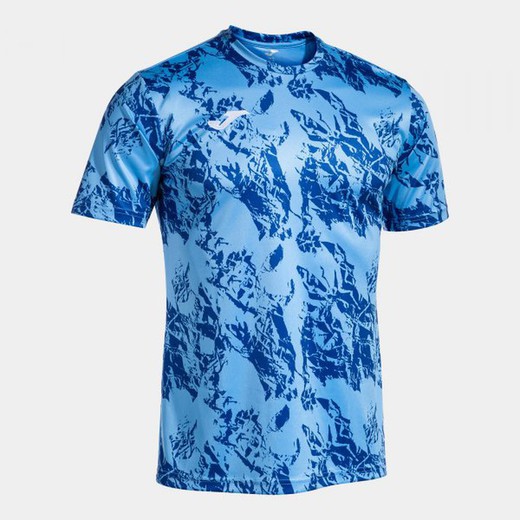 Lion Short Sleeve T-Shirt Sky Blue Blue