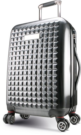 LARGE POLYCARBONATE SUITCASE / TROLLEY