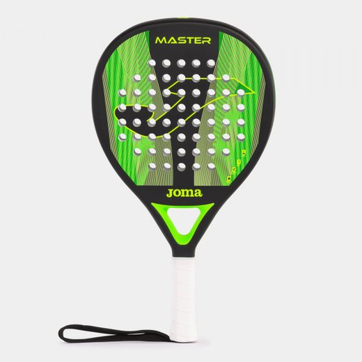 Master Paddle Racket Black Fluor Green