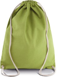 MOCHILA DE ALGODÓN CON CORDONES