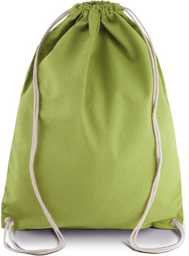 COTTON BACKPACK WITH LACES