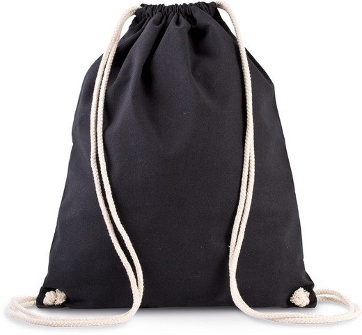 Organic Cotton Drawstring Backpack
