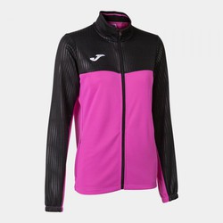 Montreal Full Zip Sweatshirt Fluor Pink Black