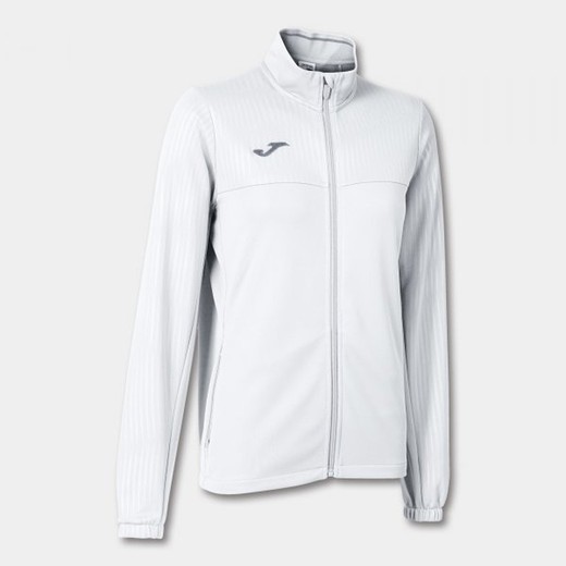 Montreal Full Zip Sweatshirt White