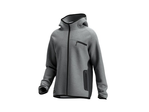 OAK HOODIE MEN 2 LIGHT GREY/DARK GREY marca Safety Jogger colección Industrial