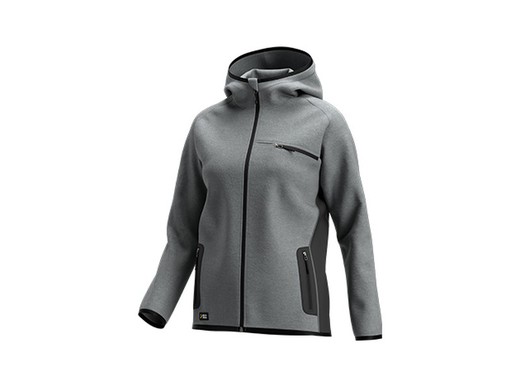 OAK HOODIE W LIGHT GREY/DARK GREY marca Safety Jogger colección Industrial