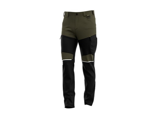 OAK TROUSERS M KHAKI/BLACK marca Safety Jogger colección Industrial