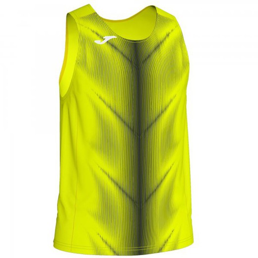 Olimpia T-Shirt Fluor Yellow-Black Sleeveless