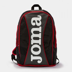 Open Backpack Black Red