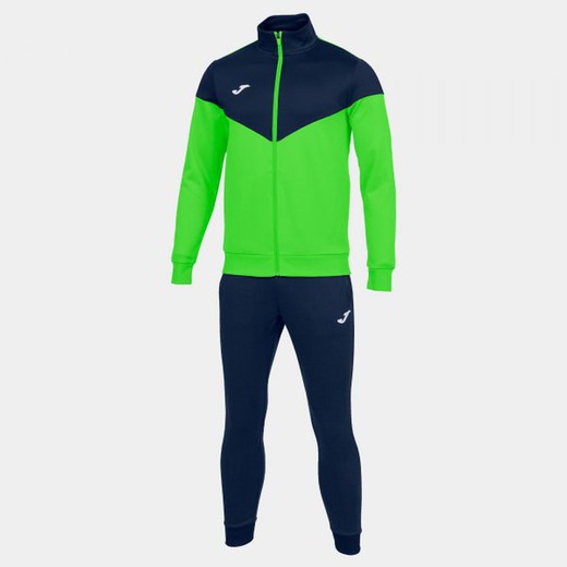 Oxford Tracksuit Fluor Green Navy