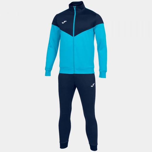 Oxford Tracksuit Fluor Turquoise-Navy