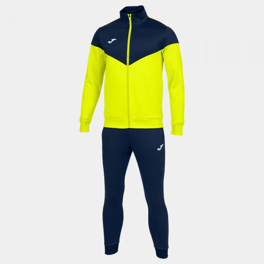 Oxford Tracksuit Fluor Yellow Navy