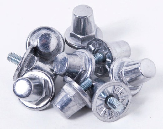 Pack 100 Hexagonal Aluminum Studs