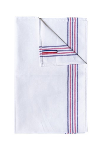 Dishcloth With 5 Stripes «Origine France Garantie»