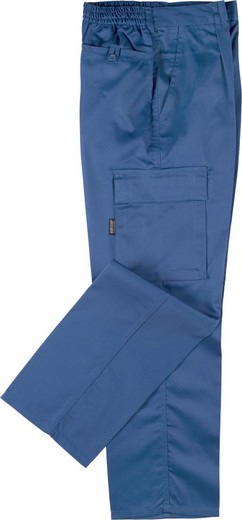 Elastic waist trousers, multi-pockets: two side pockets on hostess Stewardess