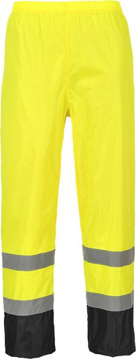 Pantalon de pluie Hi-Vis bicolore