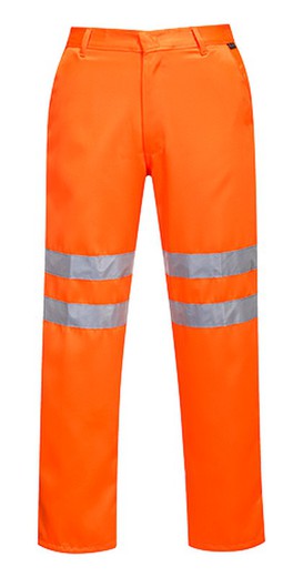 Pantalones de polialgodón de alta visibilidad RIS