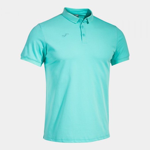 Pasarela Iii Short Sleeve Polo Turquoise