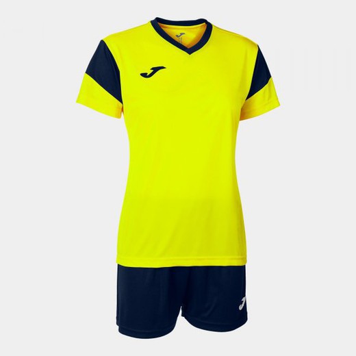 Ensemble Phoenix Jaune Fluo Marine