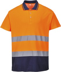 Polo bicolor Cotton Confort