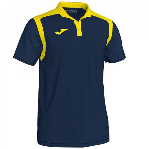 Polo Championship V Dark Navy-Yellow S/S