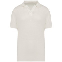 Polo de lino hombre