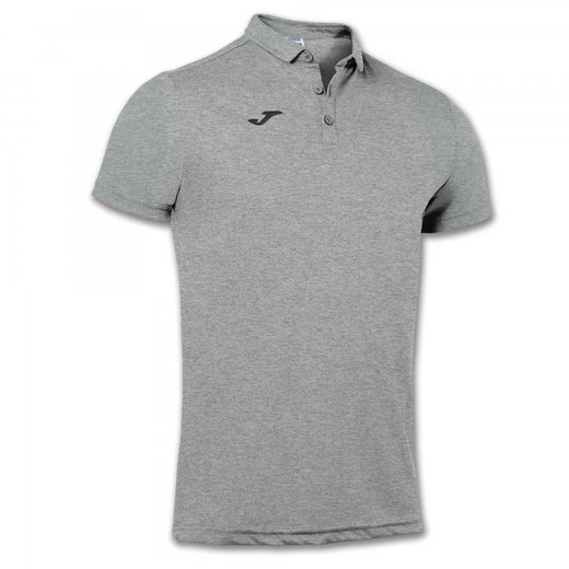 Polo Hobby Gris Melange Claro M/C