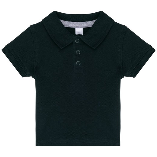 CHILDREN'S SHORT SLEEVE POLO - WASHABLE AT 60º