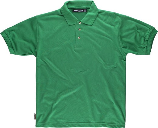 Bottle Green Short Sleeve Polo Shirt
