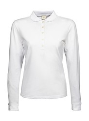 Polo de mangas compridas feminino Luxury