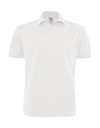 Polo de piqué masculino Heavymill