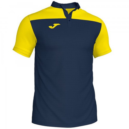 Polo Shirt Hobby Ii Navy-Yellow S/S