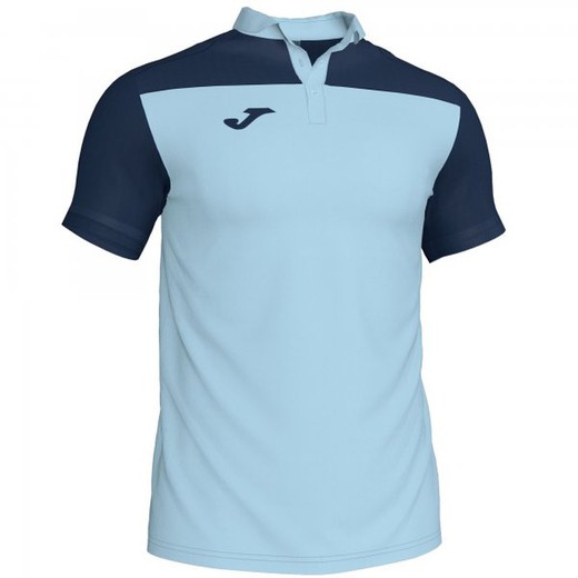 Polo Shirt Hobby Ii Sky Blue-Navy S/S