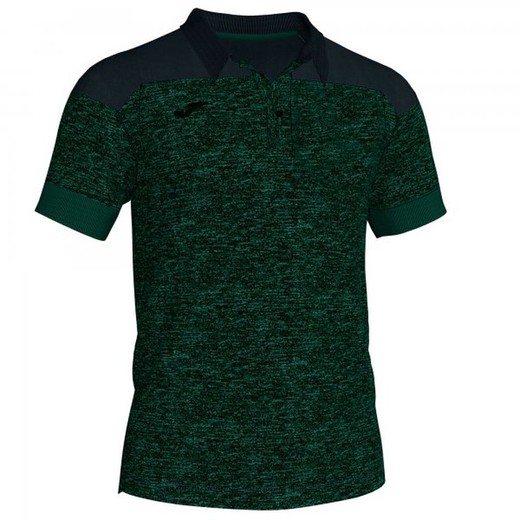 Polo Shirt Winner Ii Cotton Green-Black  S/S