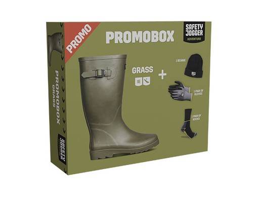 PROMO BOX GRASS khaki marca Safety Jogger colección