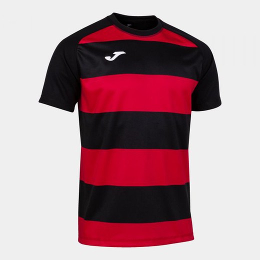 Prorugby Ii Short Sleeve T-Shirt Black Red