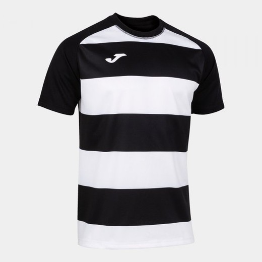 T-Shirt Manche Courte Prorugby Ii Noir Blanc