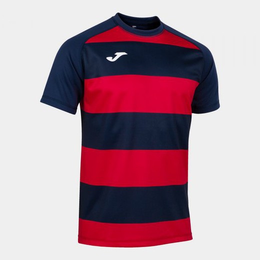 Prorugby Ii Short Sleeve T-Shirt Navy Red