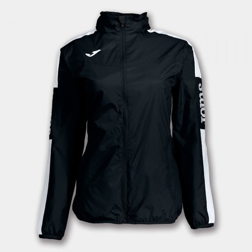 Veste de Pluie Championship Iv Noir-Blanc Femme