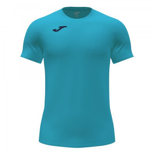 Record Ii Short Sleeve T-Shirt Fluor Turquoise