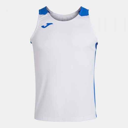 Record Ii Tank Top White Royal