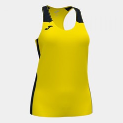 Record Ii Tank Top Yellow Black