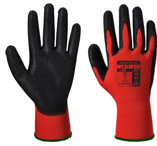 Red - PU Glove